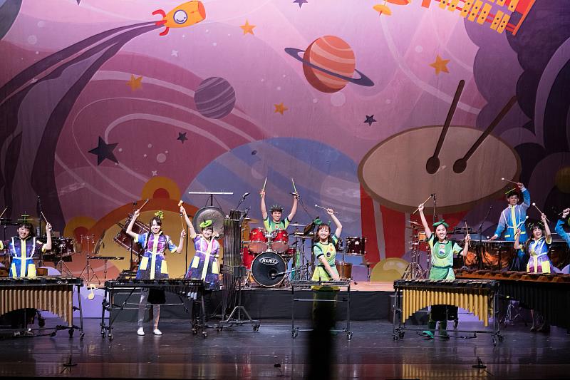 豆莢寶寶兒童音樂會《擊樂星球》 首演週精彩落幕 集合組成音樂四大要素的擊樂童話    呈現「永不放棄」的堅持精神。