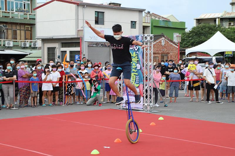 2022東石海之夏-彩夏趣踩街活動 鄉親嗨翻天