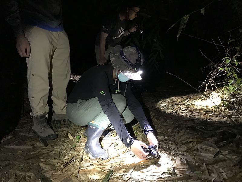 嘉義林管處觸口自然教育中心與上林社區帶領學員參觀與生態共生的社區