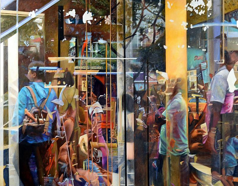 銅牌獎廖春瑛〈我在旅行的路上Ⅲ〉規格尺寸_50F