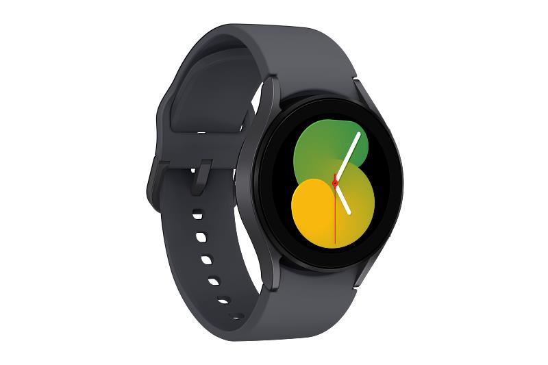 三星Galaxy Watch5 Series智慧手錶明天正式開放預購，搭配台灣大指定專案享0元購機優惠，圖為Galaxy Watch5。