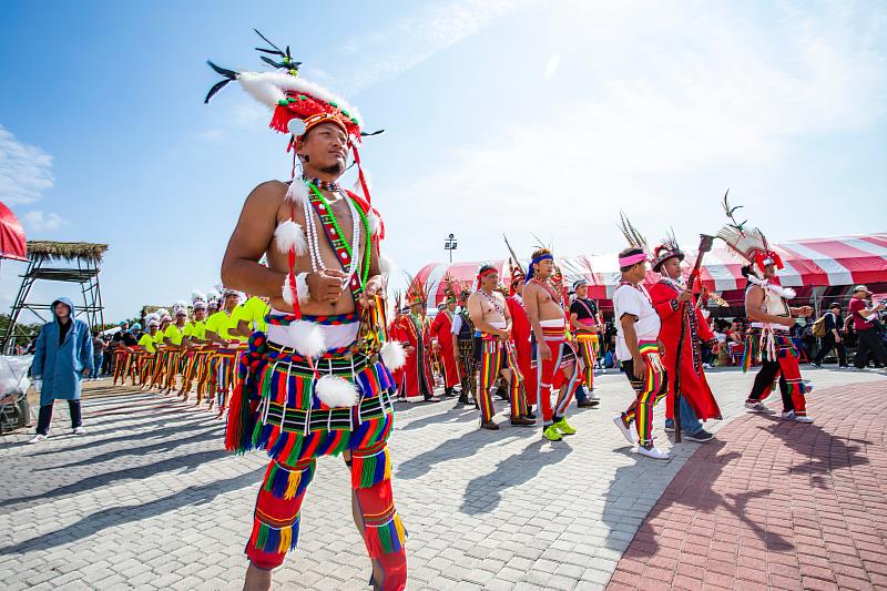 歲時祭儀在新北市已暌違2年再次復辦，圖為108聯合文化活動之情形。(圖/新北市政府原民局提供)