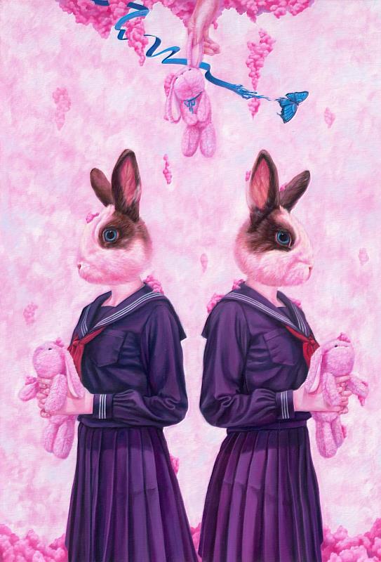 徐書涵_Chosen_油彩、畫布130x89cm_2022