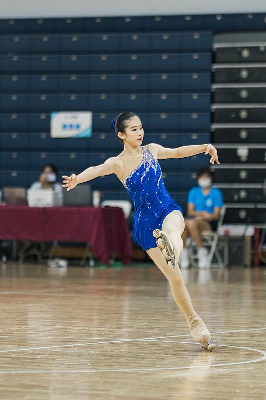 直排溜冰陳毅帆表現卓越  大比分差距奪下金牌-4