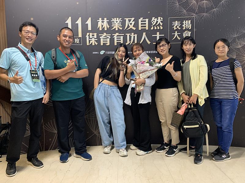 林業奧斯卡獎 張慧芬獲自然保育有功人士殊榮 | 中央社訊息平台