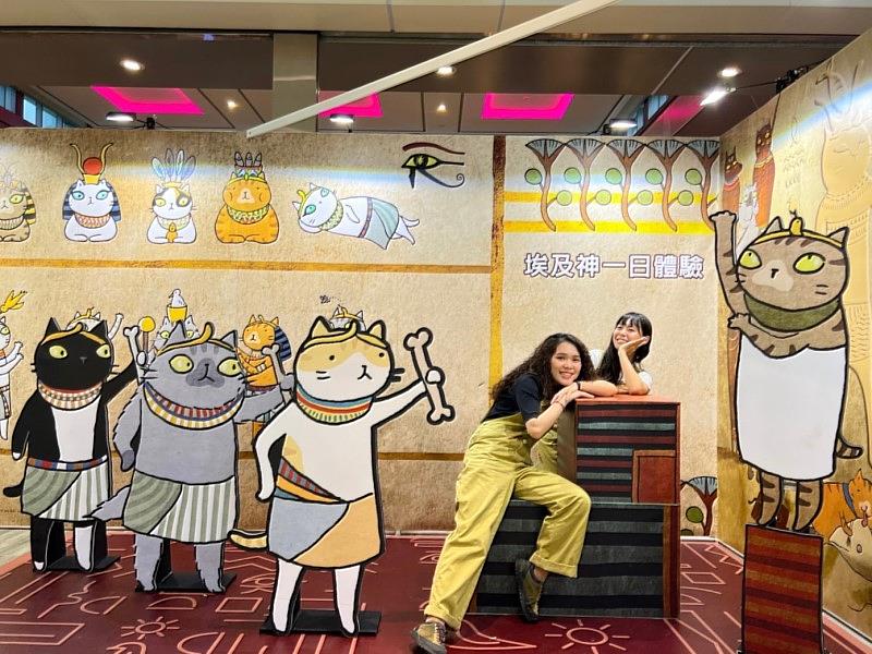 貓小姐Ms.Cat主題特展 貓咪的奇幻旅程。圖／南紡購物中心、有你共創提供。