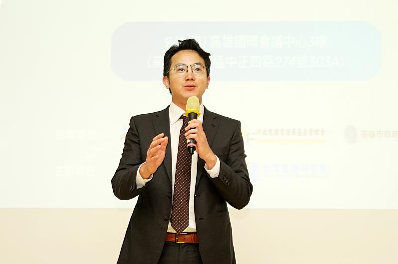 經發局長廖泰翔強調將與國發會密切合作，滿足企業所需，推動在地產業成長茁壯，帶領大家打國際盃。