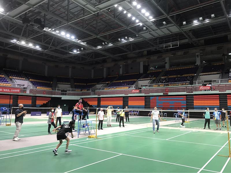 屏東縣長盃羽球錦標賽  屏東縣立體育館開拍