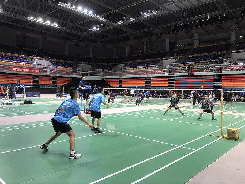 屏東縣長盃羽球錦標賽  屏東縣立體育館開拍