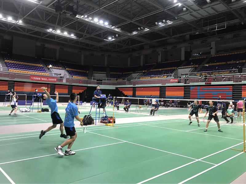 屏東縣長盃羽球錦標賽  屏東縣立體育館開拍