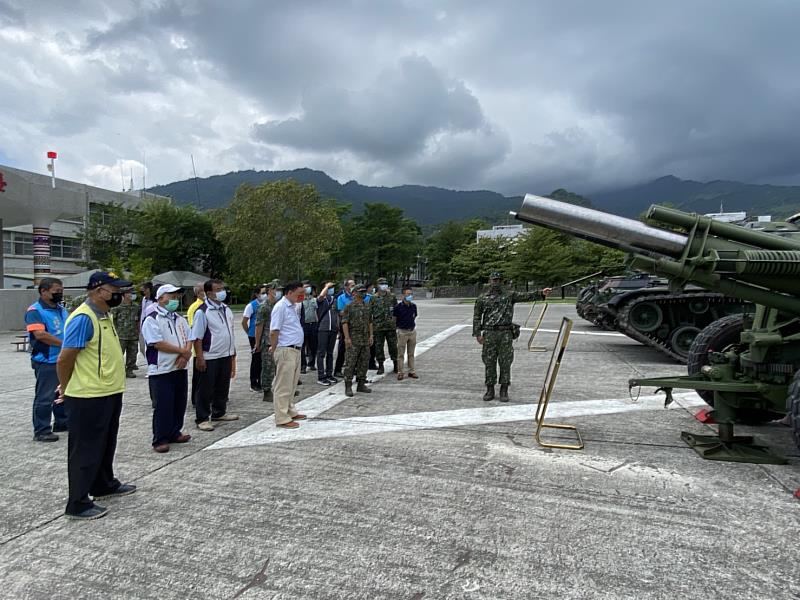 秋節前夕 臺東縣副縣長王志輝率團敬軍慰問 感謝國軍保家衛國辛勞