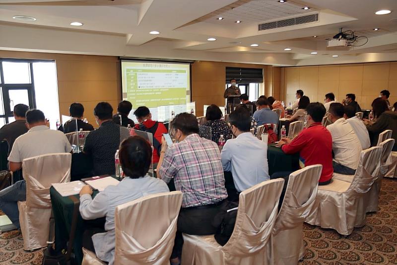 碳盤查將成臺灣出口企業必考題，經發局貼近服務各園區廠商舉辦說明會，呼籲企業踴躍報名。(圖為ESCO說明會照片)