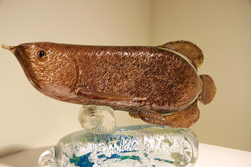 玲瓏窯的作品「風華再現」龍魚，在大陸有版權登錄