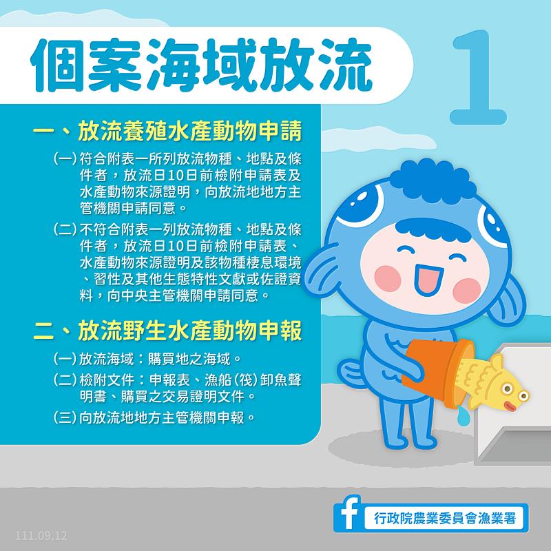 海域放流「申請流程」大解密-個案海域放流