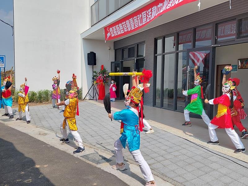 嘉義縣鹿草鄉重寮社區活動中心新建大樓落成啟用典禮
