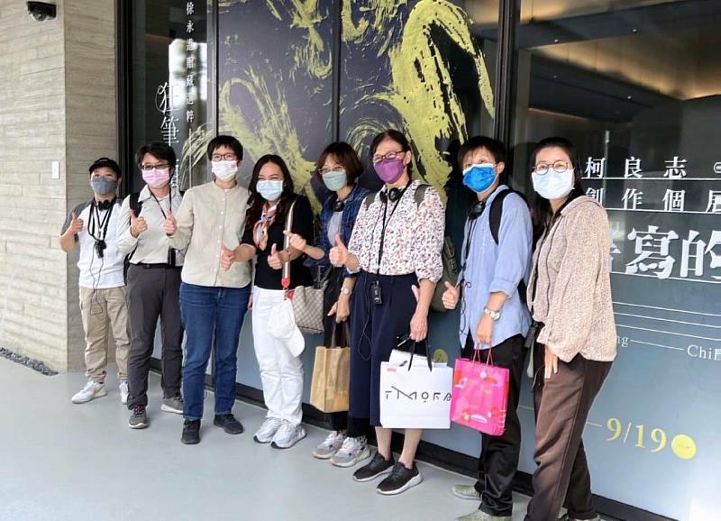 參訪團隊與桃園市政府文化局王副局長合影