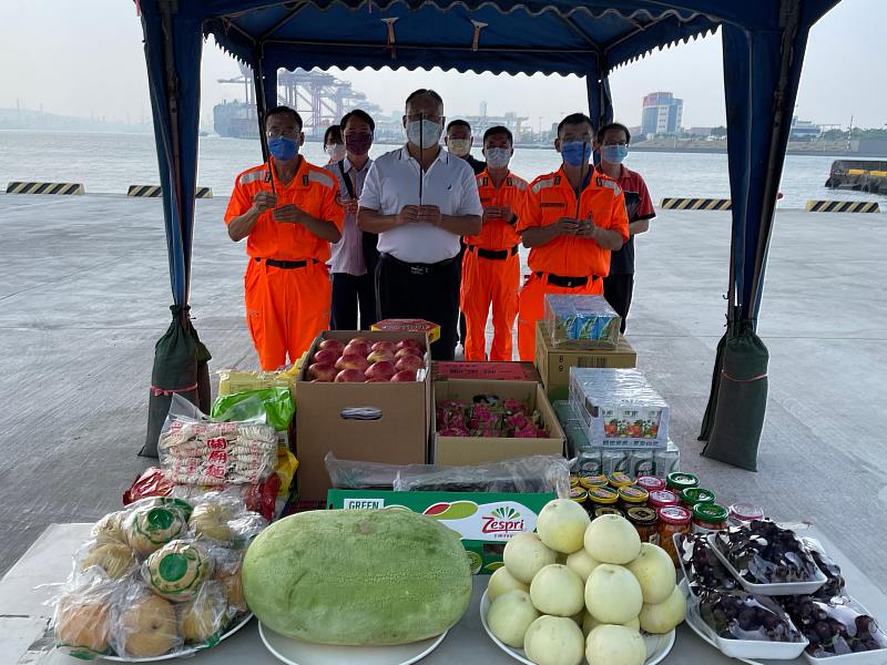 巡護八號船航前祈福儀式