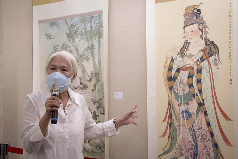藝術家宋妍嫿在華梵大學文物館開展。