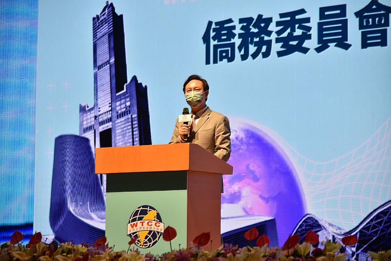 僑委會委員長童振源致詞