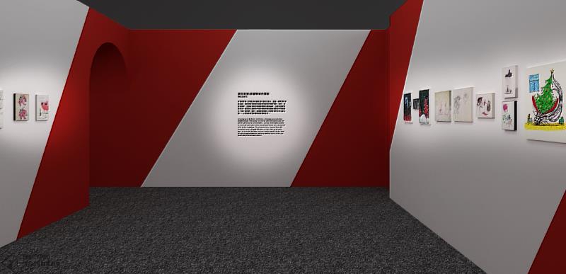 展區「節日奇想」示意圖