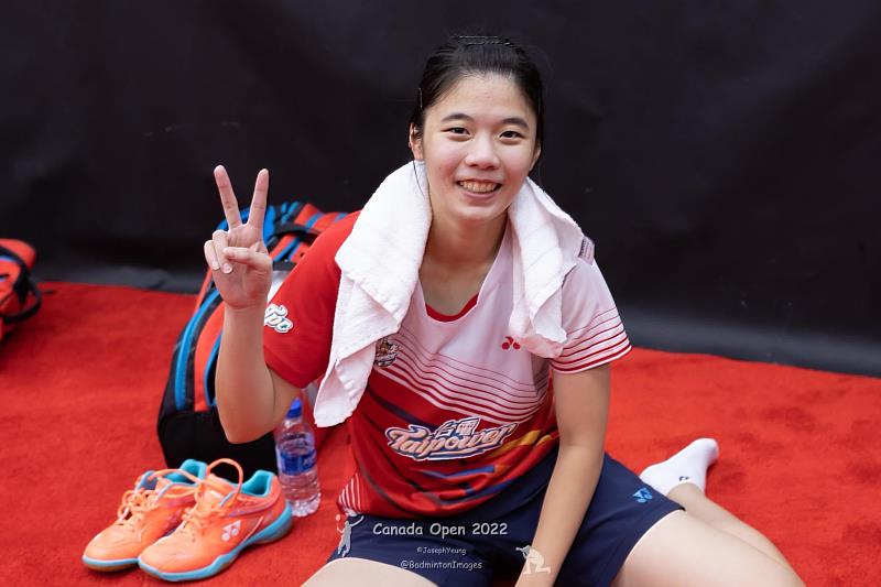 台電女羽好手宋碩芸年僅25歲，已堪稱台電女羽一姐，生涯最佳曾衝上世界女單第43名。(資料來源：Joseph Yeung)