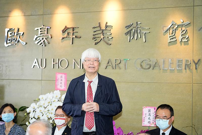 文大董事長陳泰然說，創辦人張其昀先生是伯樂，識得歐豪年教授千里馬，得以讓文化大學成為台灣嶺南畫派的藝術教育重鎮