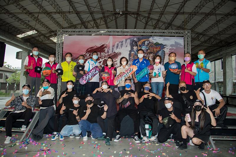 2022 宜蘭國際街頭文化藝術節記者會大合照