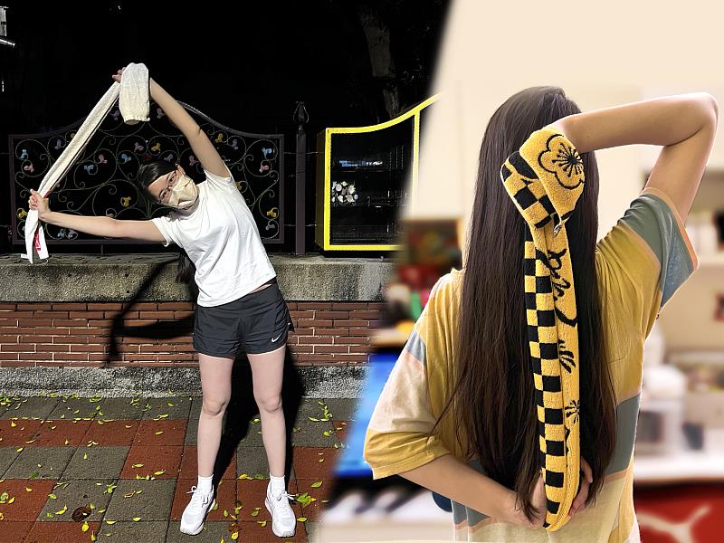 第一次參加健走競賽的永慶房屋經紀人黃黛閔分享到，看到大家線上分享美食、運動的照片，感受到永慶人凝聚力十足。圖/永慶房屋提供