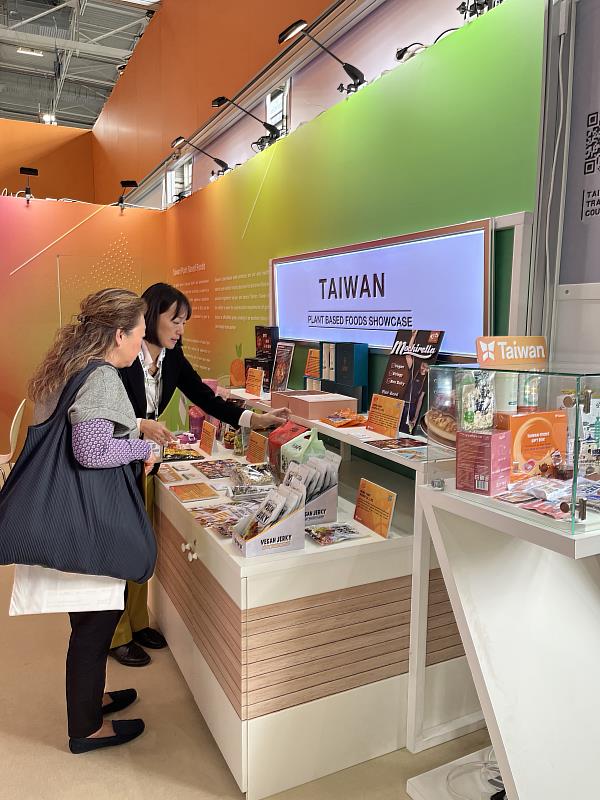 3. 植物性食品展示專區。(貿協提供)