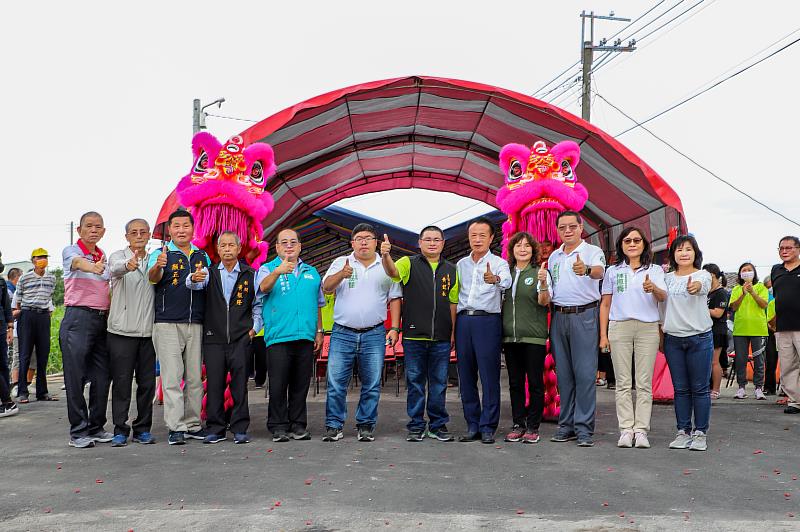 義竹鄉龍蛟村牌樓揭牌儀式-4