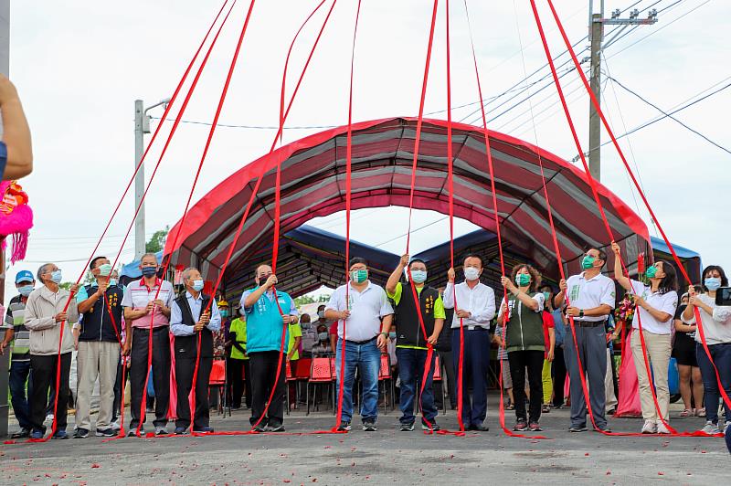 義竹鄉龍蛟村牌樓揭牌儀式-2