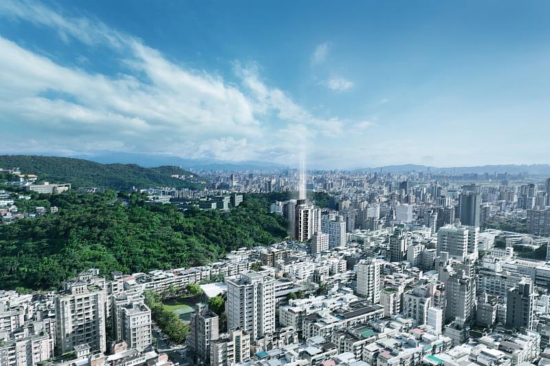長年深耕北市精質好宅的璞園建設，此次回到天母發跡的第一站德行東路，推出「璞園泊隱」。(圖為實景3D合成示意圖)