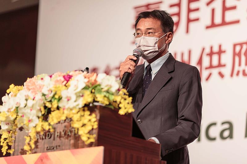 3. 國際貿易局副局長李冠志致詞。(貿協提供)