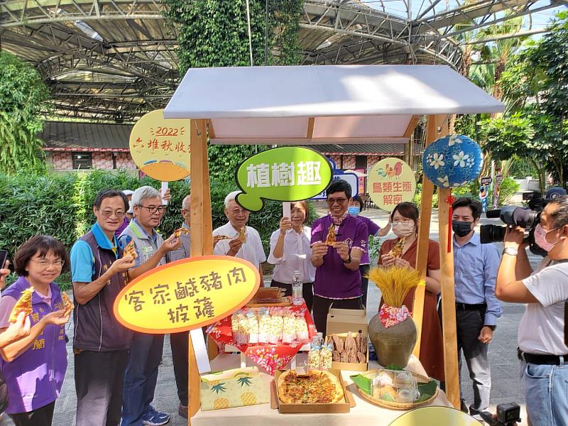 圖5  六堆秋收，體驗客家鹹豬肉披薩。