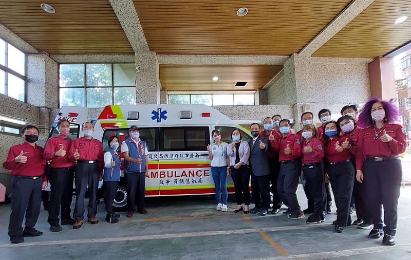 高敏慧議員不只一次力挺消防，早在97年就曾捐贈樹林、樹潭義消分隊高性能2輛災情勘查車，讓發生災害時義消弟兄搭載到現場救災用。此外，在102年時也捐贈2輛災情勘查車供消防局第五大隊柑園分隊使用，這次更是為救護資源不於餘力，除了讓市民獲得更大的醫療能量，分隊消防兄弟都非常開心，願能共同幫助到更多市民。