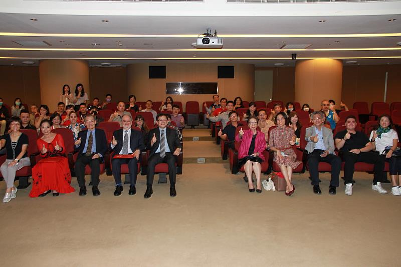 元培藝術中心墨西哥文化特展貴賓合影