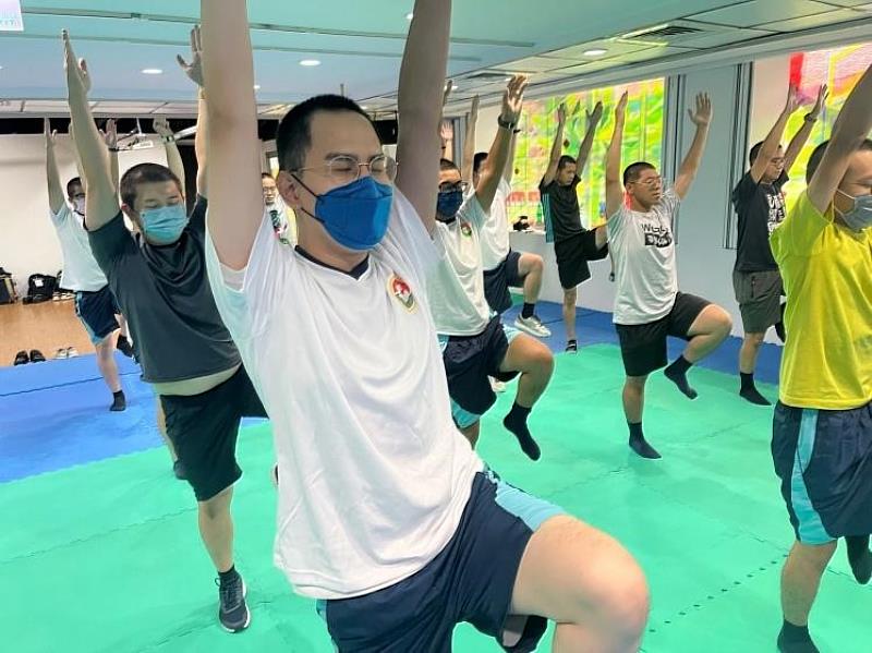 體適能課程強健役男體魄