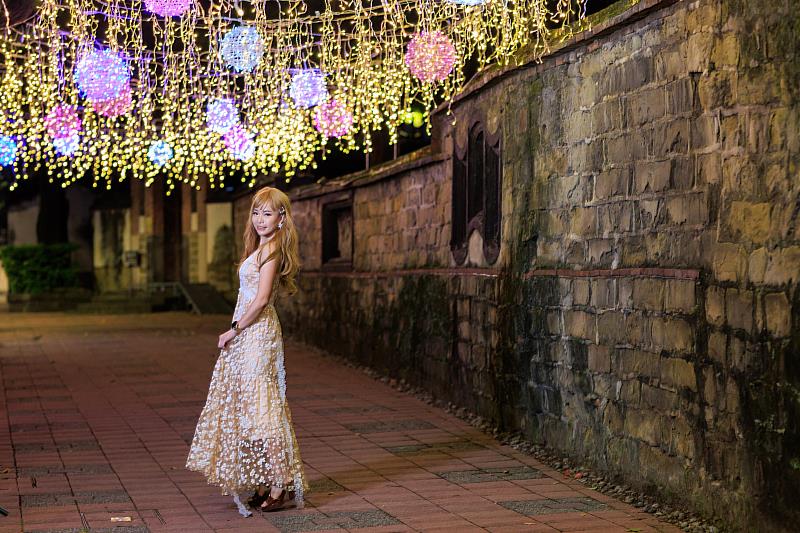 繽紛光廊浪漫燈海，帶給民眾古蹟光影美學新體驗!