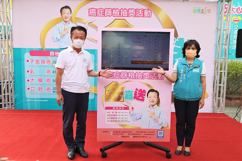 嘉縣「金嘉送 係金ㄟ～癌篩抽獎」 第二波揭曉615位幸運兒！