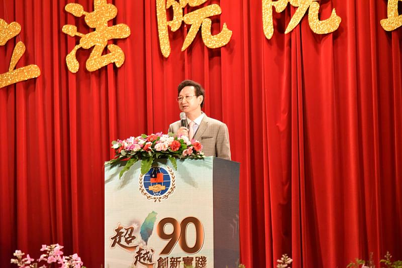 僑委會委員長童振源於立法院晚宴致詞