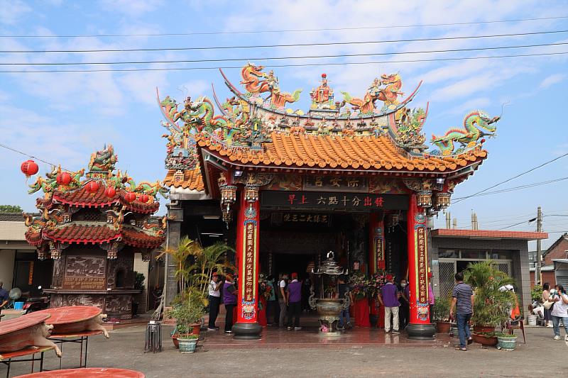 翁章梁贈匾大林鎮西結里陳井寮保安宮「保境佑民」