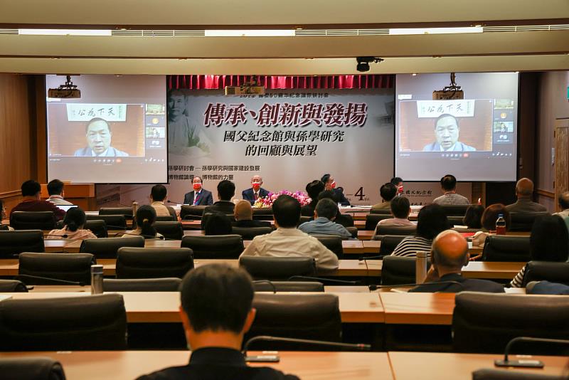 日本橫濱中華學院馮彥國秘書長致詞