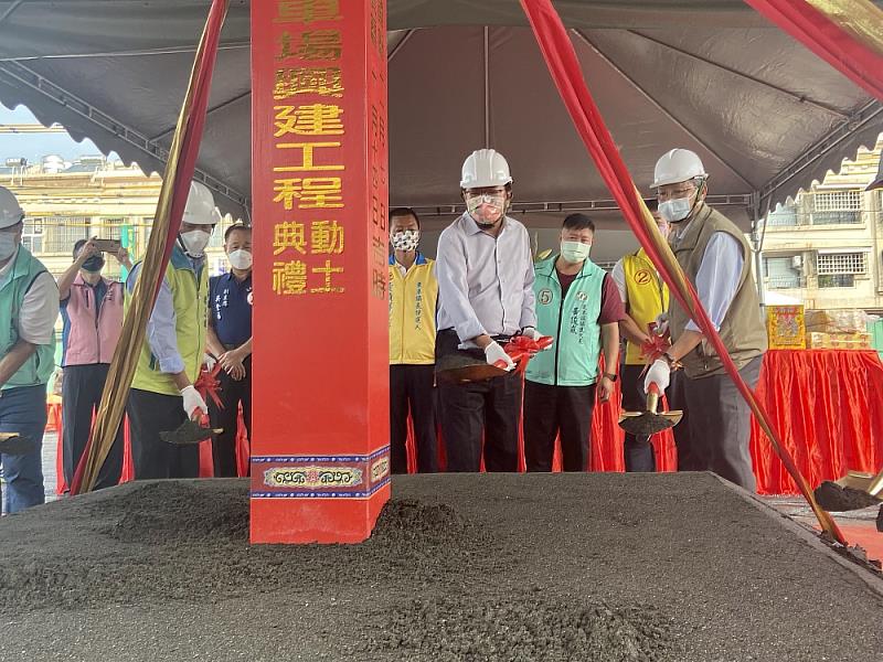 東港行政中心立體停車場興建工程開工動土  滿足東港行政圈停車需求