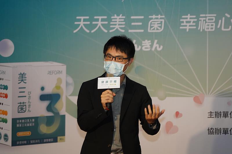 臺大生技系陳彥榮副教授舉行健康講座，令現場民眾受益良多