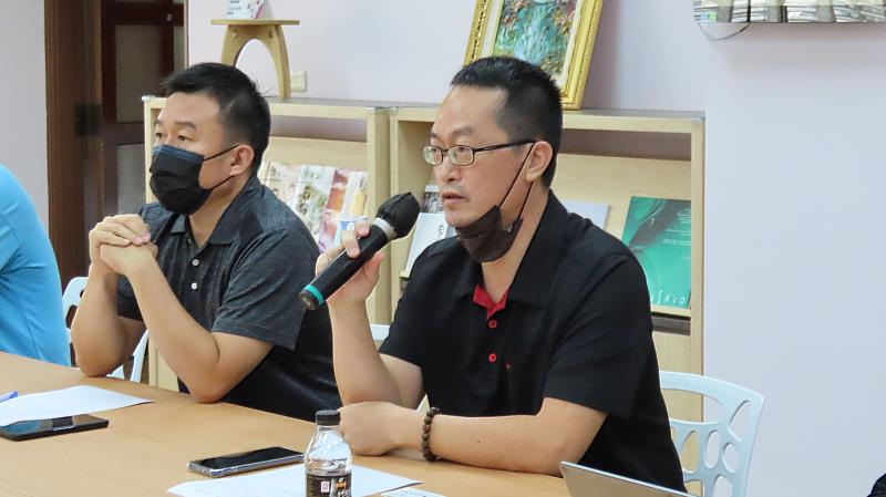 南華大學運動與健康促進學程許伯陽主任說明南華學生入學管道。