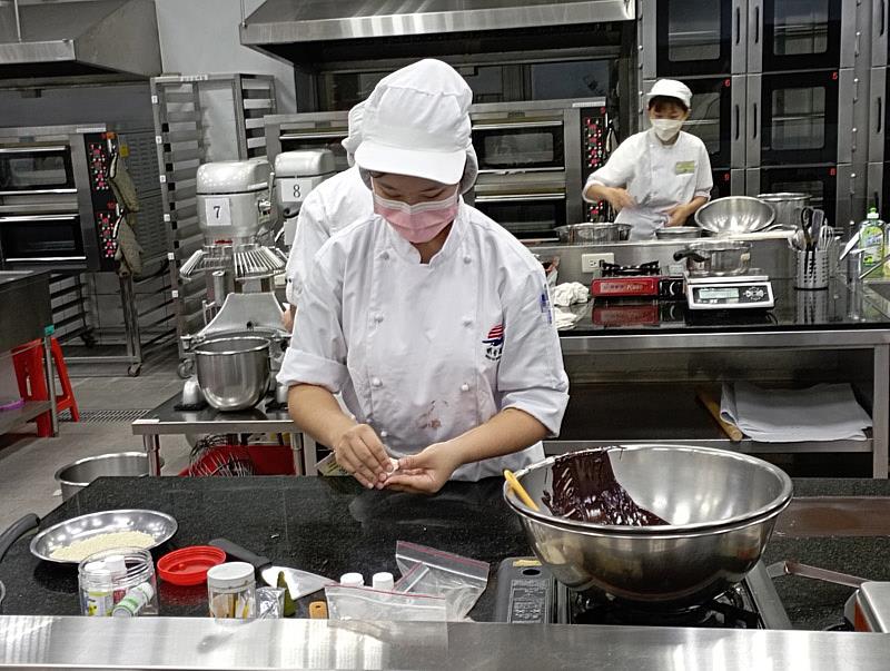 高中職選手到大葉大學參加模擬賽