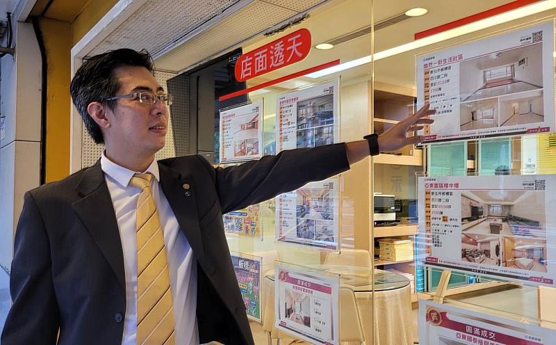 李世強建議消費者，要買房子前一定要多比較各家房仲業者的實價登錄，對自己才有保障。