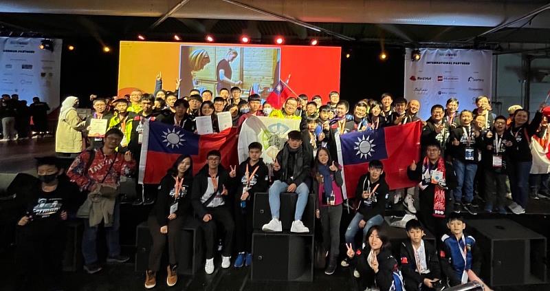 2022 WRO (World Robot Olympiad) 德國世界賽台灣代表隊