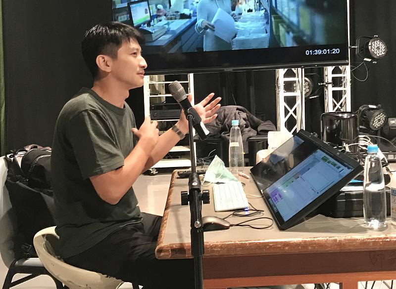 高偉晏特別在金馬獎前一天回到母校辦理講座