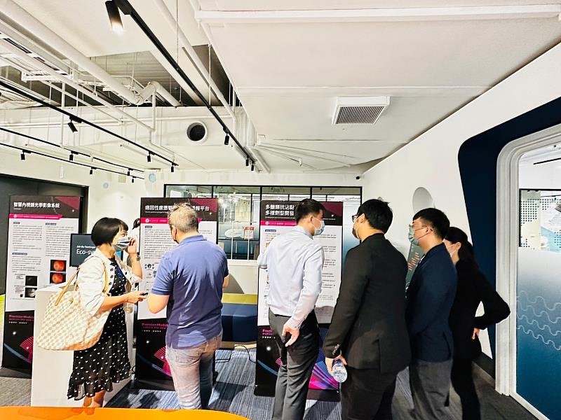 現場展示多項三校技術成果